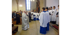 Festgottesdienst zum 50jahrigen Priesterjubiläum von Stadtpfarrer i.R. Geistlichen Rat Ulrich Trzeciok (Foto: Karl-Franz Thiede)